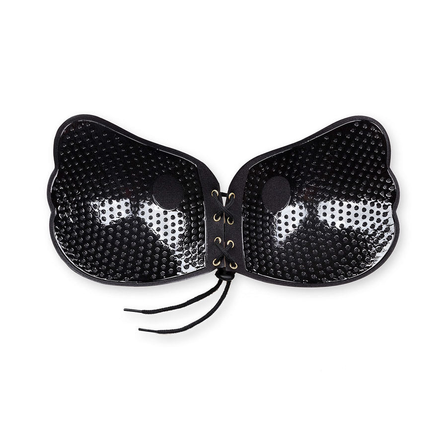 BYE-BRA - LACE-IT ENHANCEMENT PUSH-UP NERO COPPA D