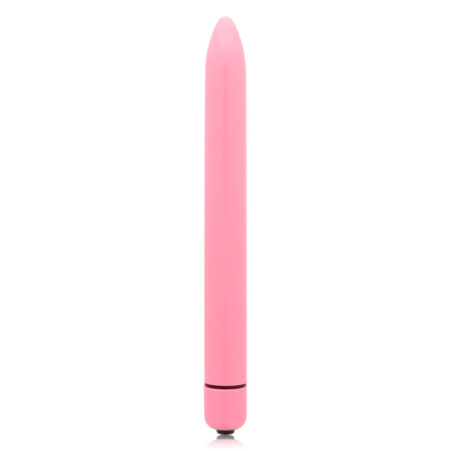 Vibratore sottile rosa – 16,5×1,8 cm