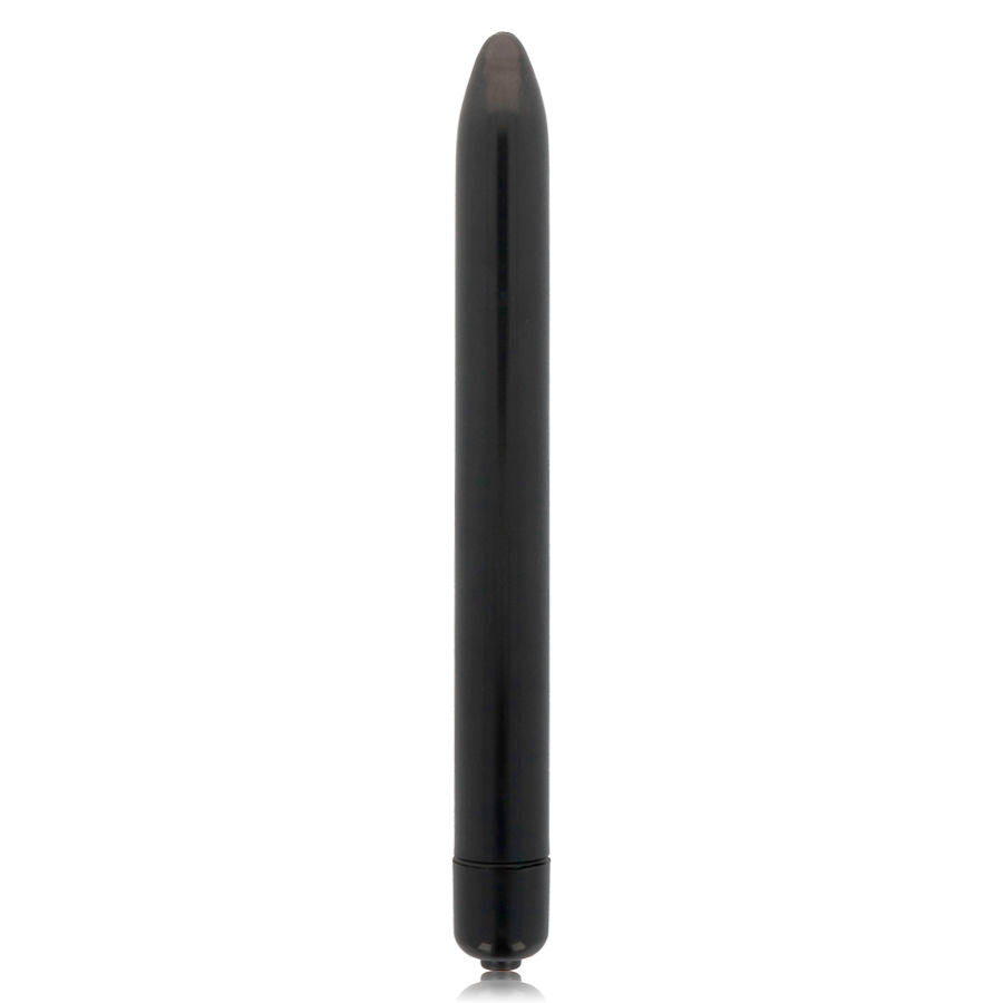 Vibratore sottile nero – 16,5 cm × 1,8 cm