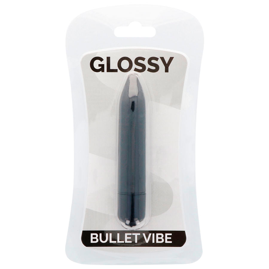 Vibratore sottile nero – 8,7 cm ×1,8 cm
