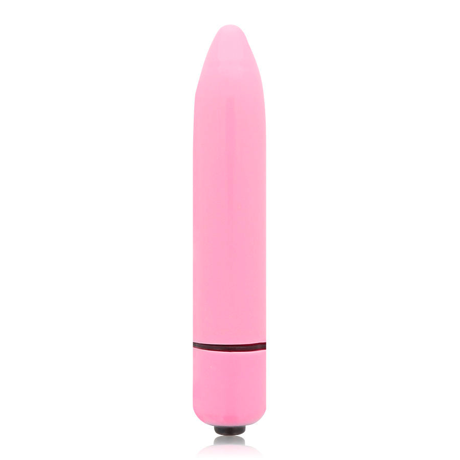 Vibratore sottile lucido rosa intenso – 17.500 giri/min