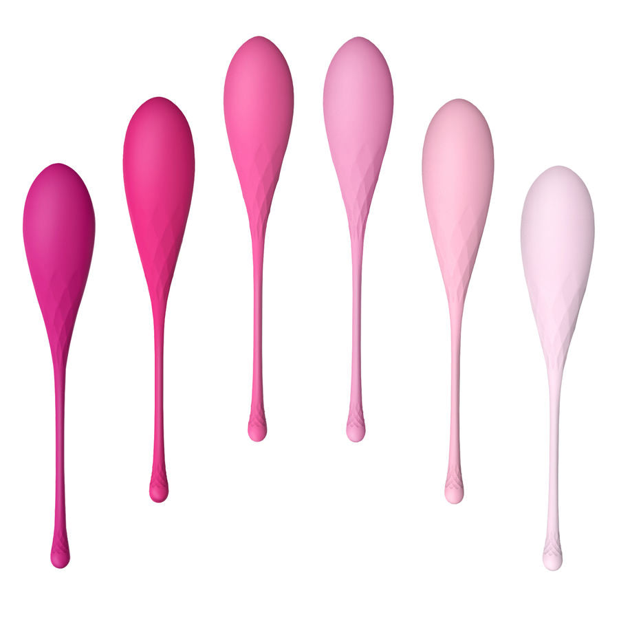 LESLIE - KEGEL FIT SET PER L'ALLENAMENTO DEI MUSCOLI PELVICI 6 PESI