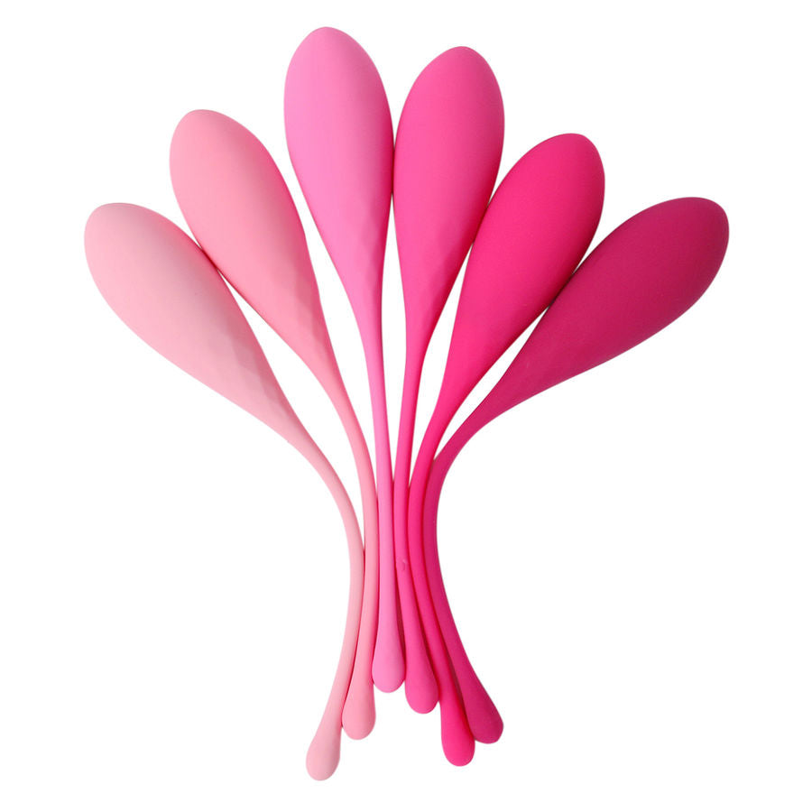 LESLIE - KEGEL FIT SET PER L'ALLENAMENTO DEI MUSCOLI PELVICI 6 PESI