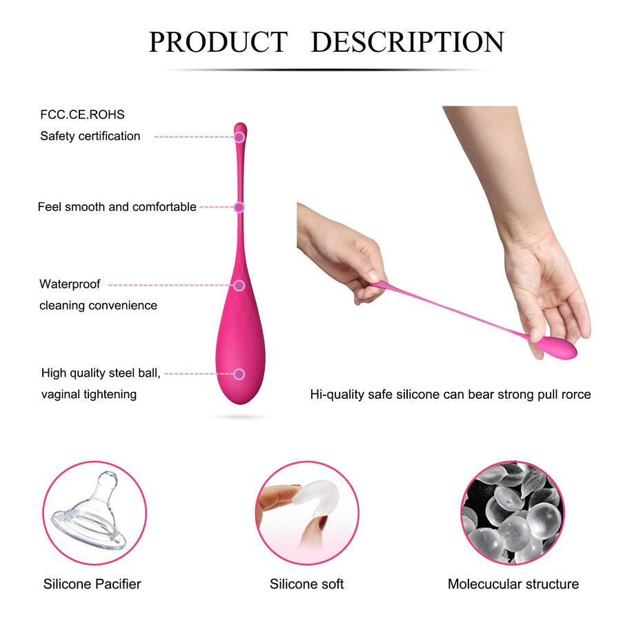 LESLIE - KEGEL FIT SET PER L'ALLENAMENTO DEI MUSCOLI PELVICI 6 PESI