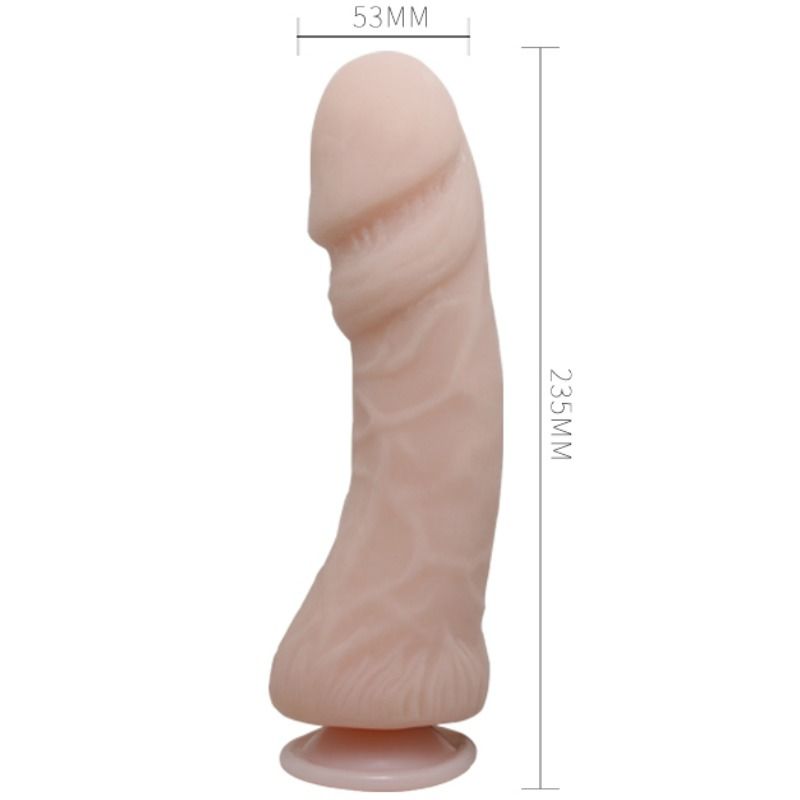 BAILE - IL GRANDE DILDO PER PENE CON VIBRAZIONE NATURALE 23,5 CM
