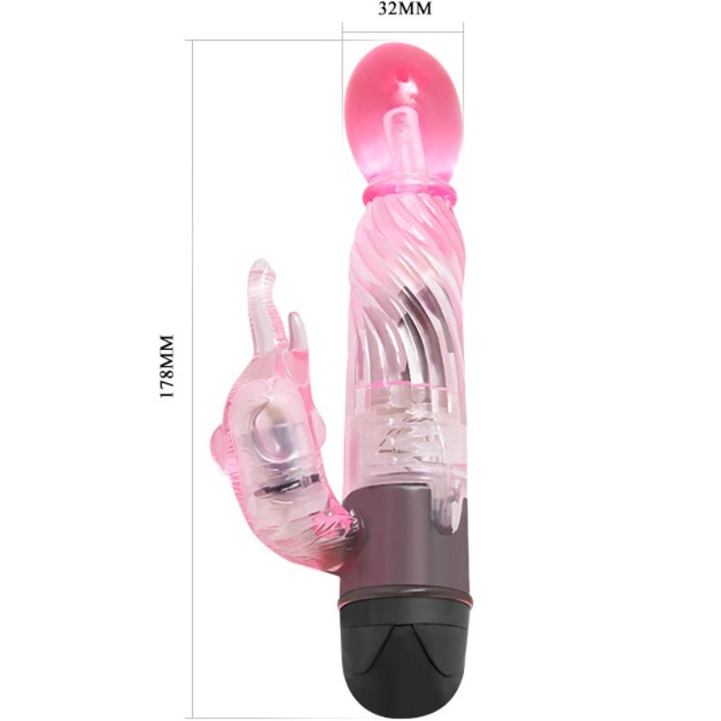 BAILE - TI REGALIAMO UN VIBRATORE DA AMANTE CON CONIGLIO ROSA 10 MODALITÀ
