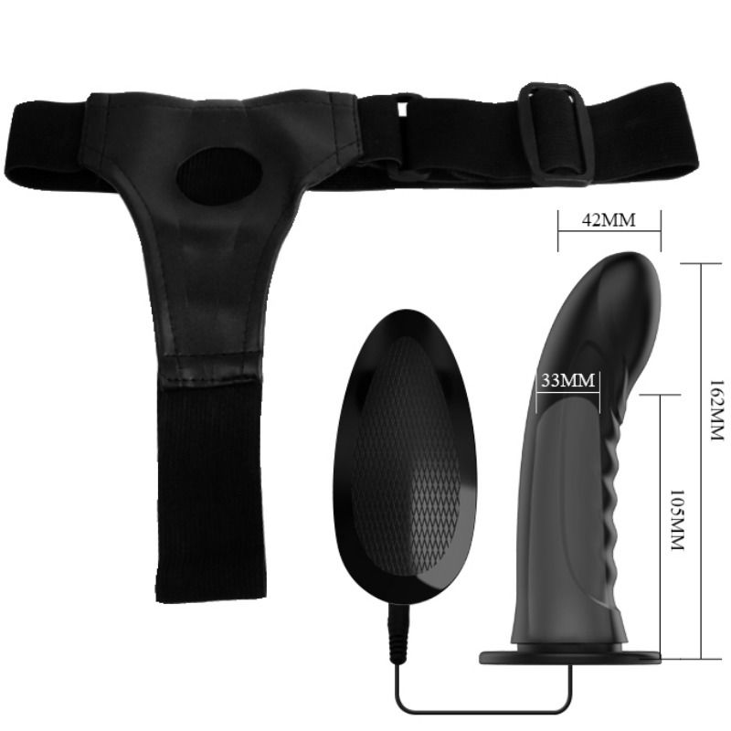 PRETTY LOVE - MARVIN STRAP ON CON VIBRAZIONE E DILDO CAVO
