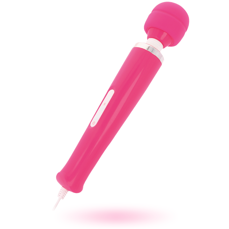 Massaggiatore a bacchetta Keanu - Rosa - 8 modalità - 33 cm - Intenso