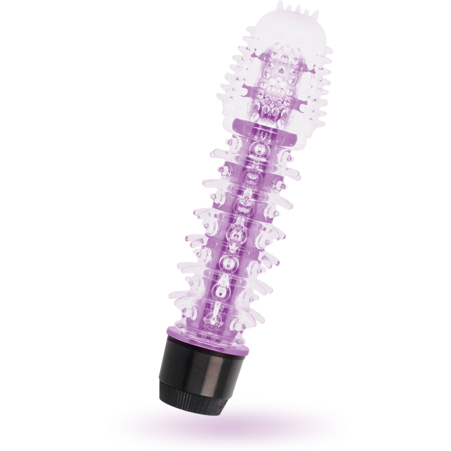 Vibratore Axel Lilla – 14 cm, TPE, Multi-Velocità