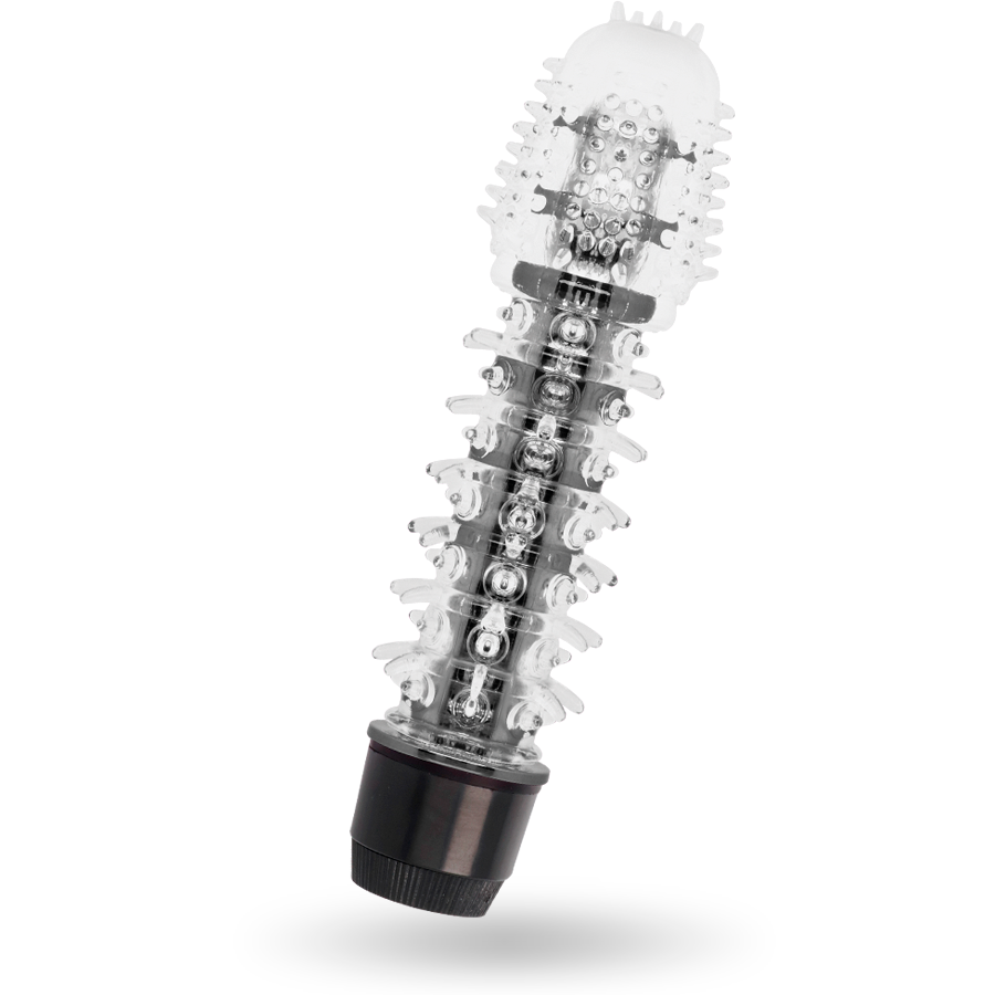 Vibratore Axel Black – 14 cm, TPE, multi-velocità