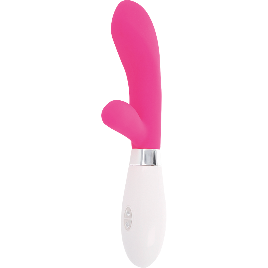 Vibratore Jackson Rabbit Rosa – Doppio Motore da 12 cm, 10 Modalità