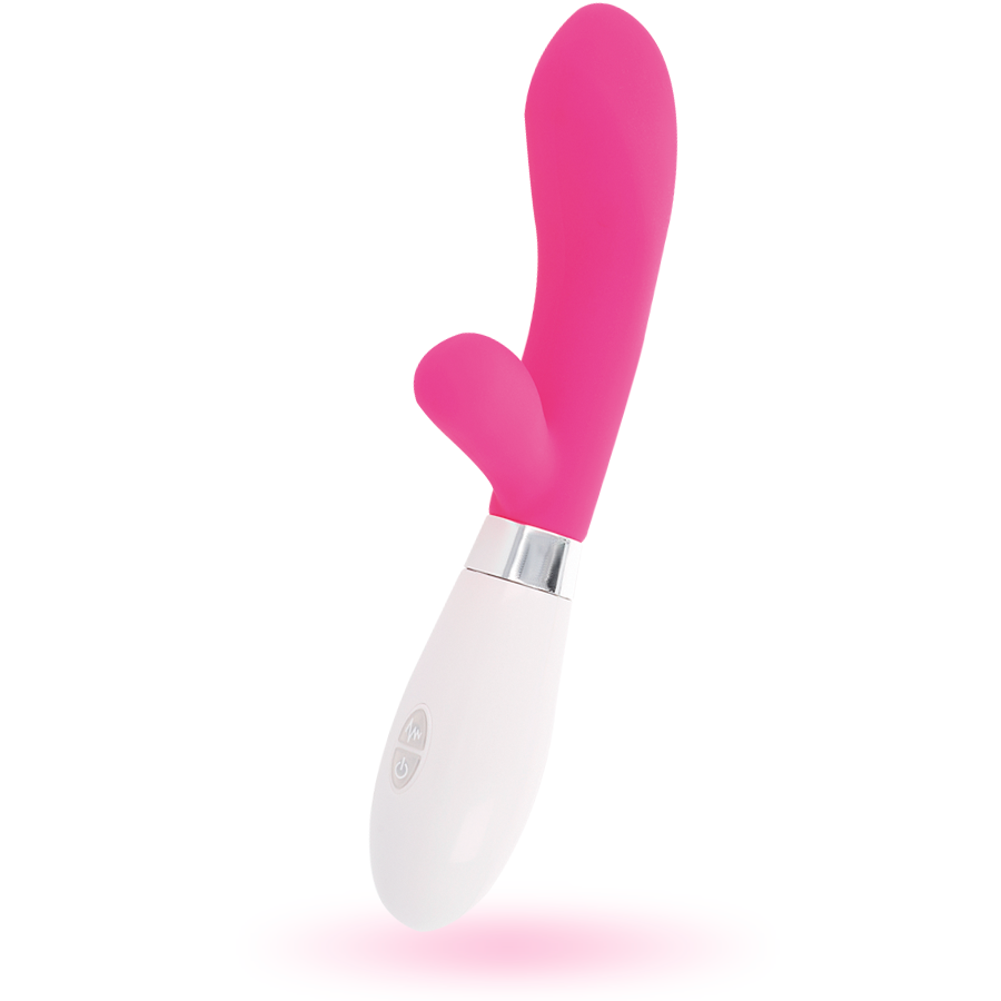 Vibratore Jackson Rabbit Rosa – Doppio Motore da 12 cm, 10 Modalità