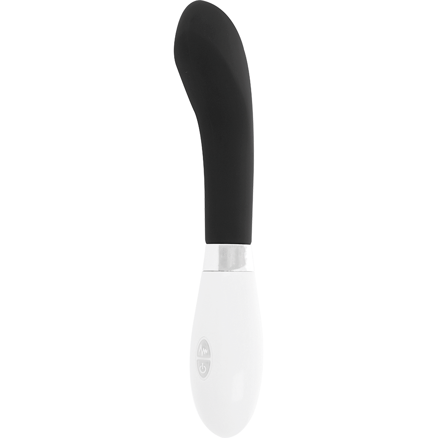 John Vibrator Nero – Massaggiatore curvo da 12 cm, 10 modalità