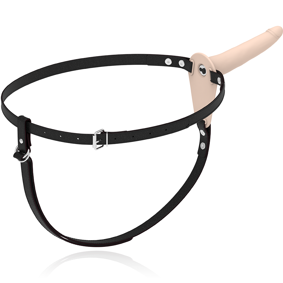 Imbracatura con vibratore in silicone 15 cm – Fetish Submissive
