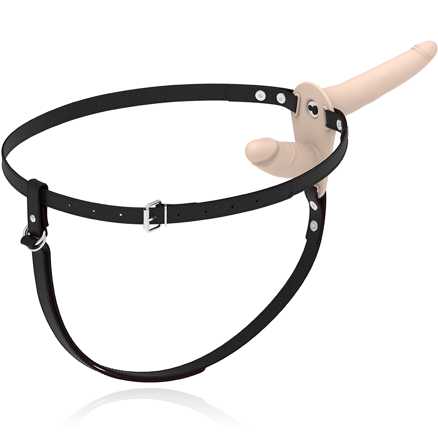 Vibratore con doppia penetrazione e inclinazione verso l'alto | 15,0 cm + 8,0 cm | Fetish Submissive