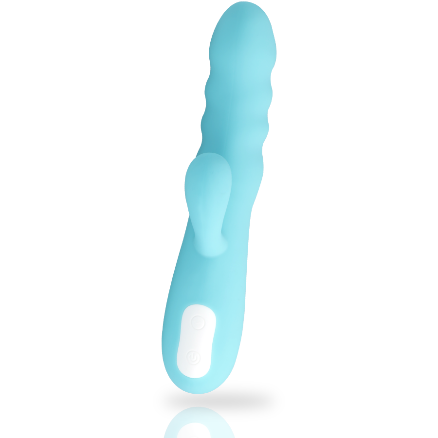 Vibratore a forma di coniglio in silicone Eiffel – 20,7 cm – MIA