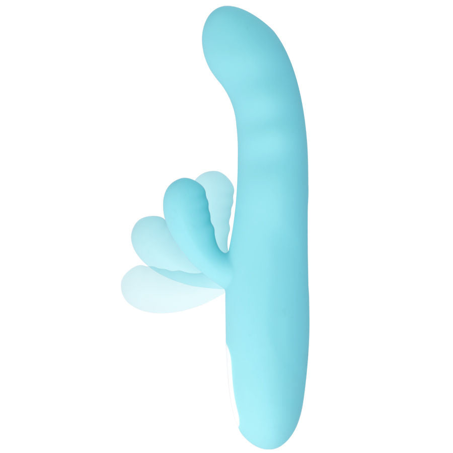 Vibratore a forma di coniglio in silicone Eiffel – 20,7 cm – MIA