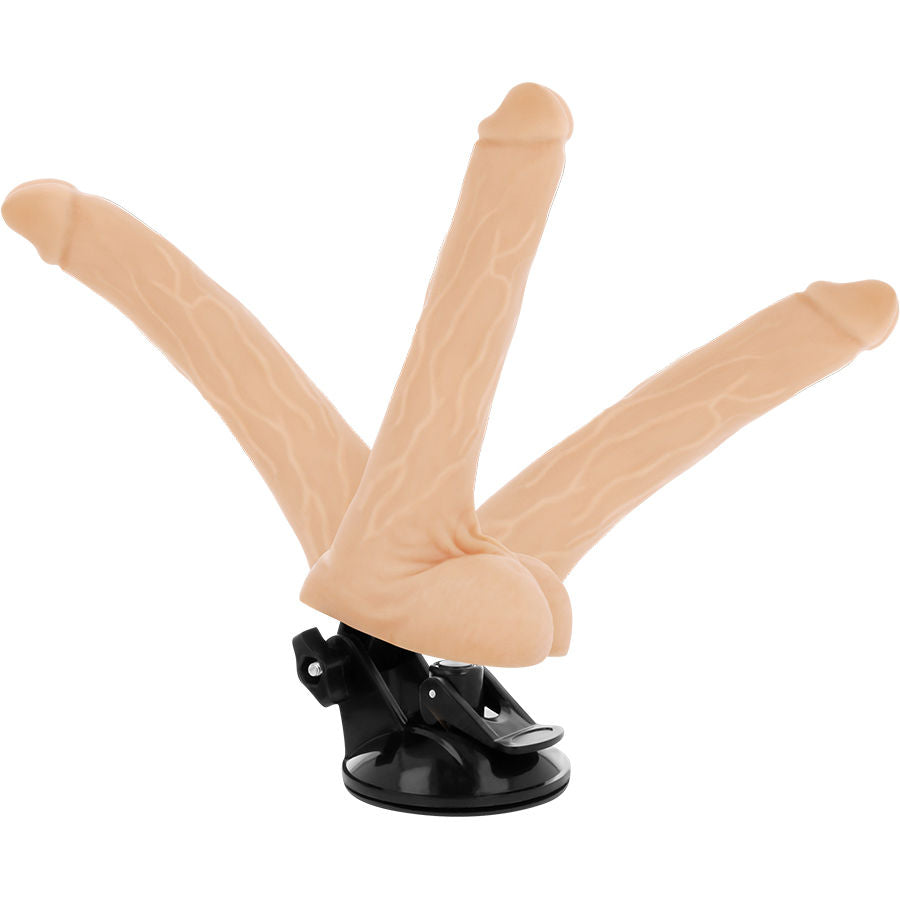BASECOCK - TELECOMANDO ARTICOLABILE REALISTICO NERO 18,5 CM -O- 4 CM