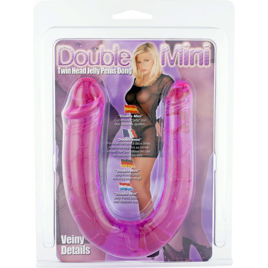SETTE CREAZIONI - PENE CON DUE TESTE FLESSIBILI IN GELATINA