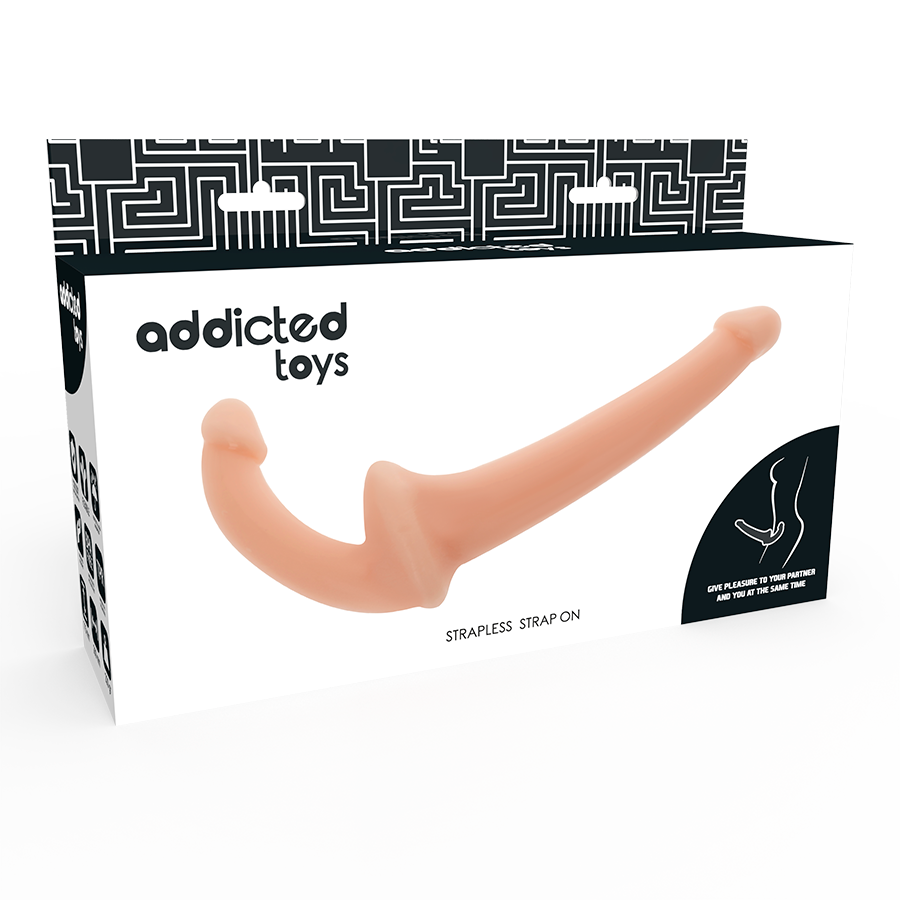 Dildo doppio senza spalline - 26 cm - Addicted Toys