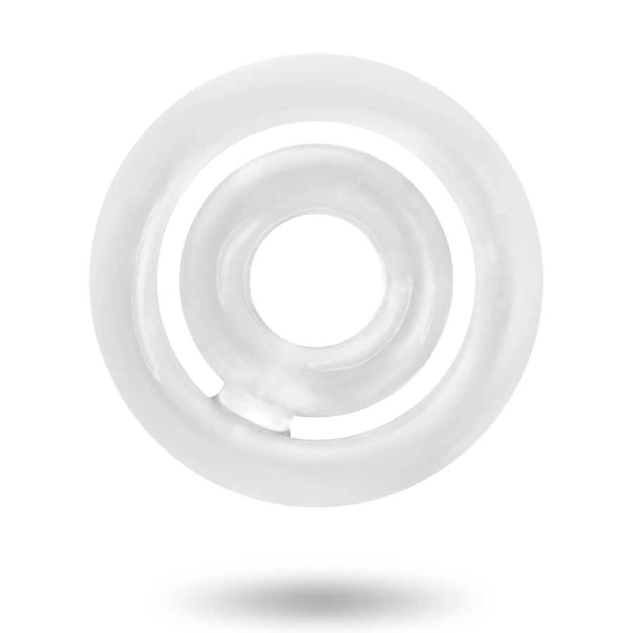 GIOCATTOLI DIPENDENTI - POTENZ- C-RING PENE TRASPARENTE