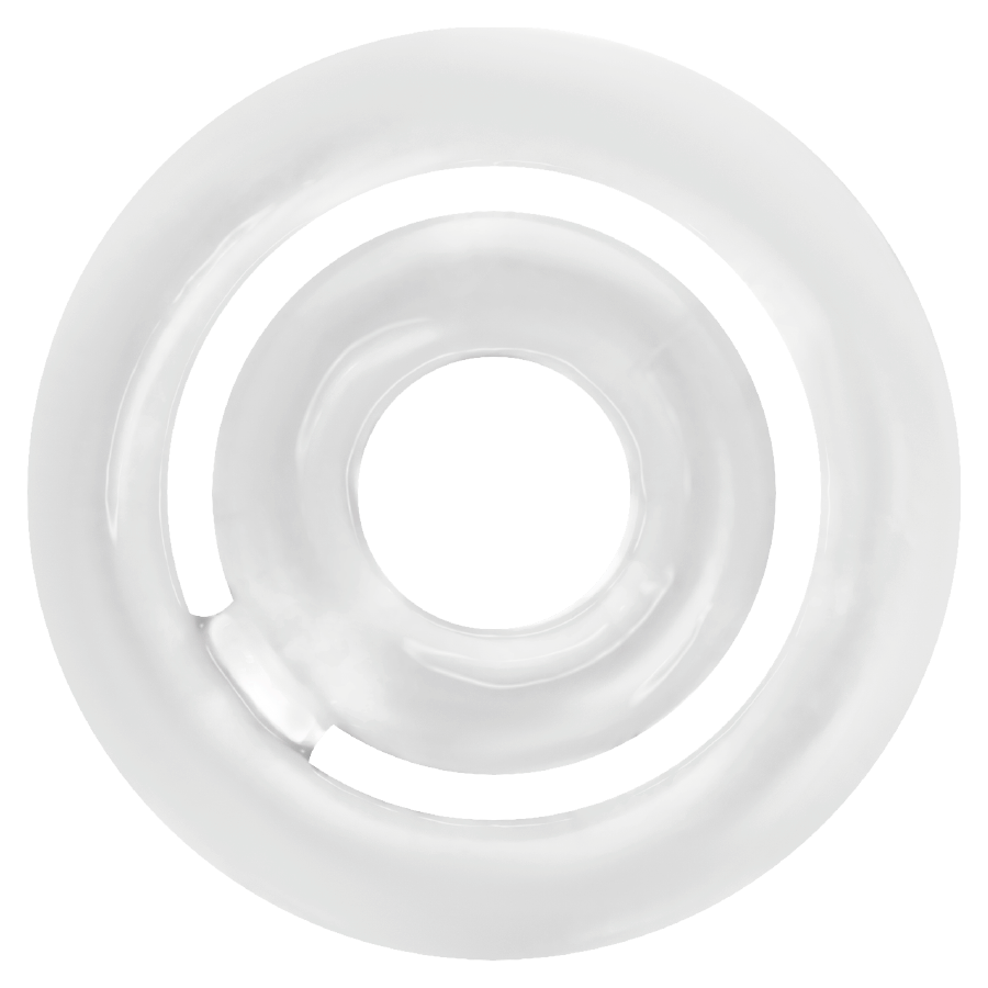 GIOCATTOLI DIPENDENTI - POTENZ- C-RING PENE TRASPARENTE