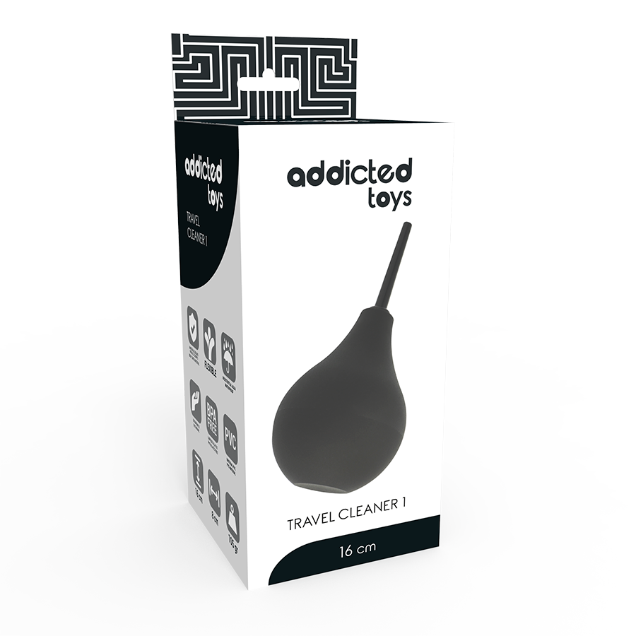 GIOCATTOLI ADICCTED - DOCCIA ANALE NERA