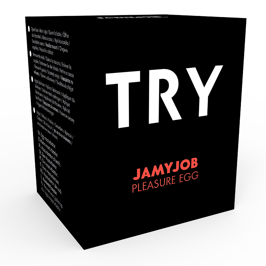 JAMYJOB - MASTURBATORE A UOVA VERSIONE NERA DISCRETA