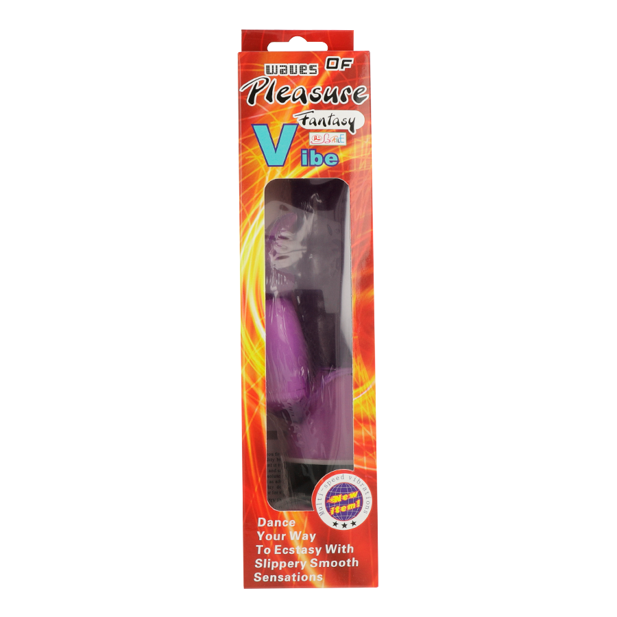BAILE - VIBRATORE FANTASY WAVES OF PLEASURE CON CONIGLIO LILLA 23 CM