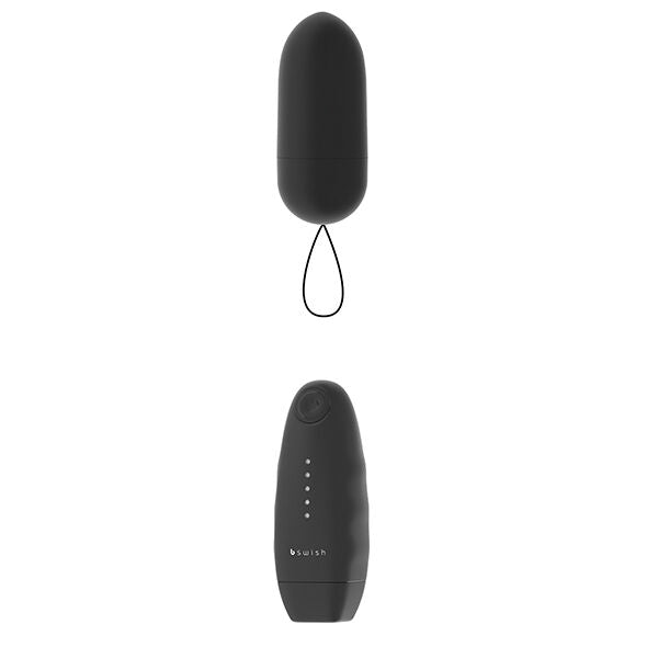 Vibratore Bullet remoto nero | 5 modalità | Impermeabile | B SWISH Bnaughty Classic Unleashed