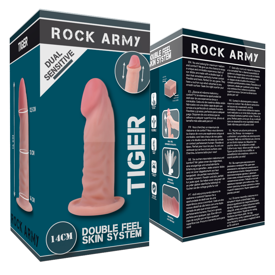 Tigre a doppia densità 14 cm × 4,46 cm – ROCKARMY
