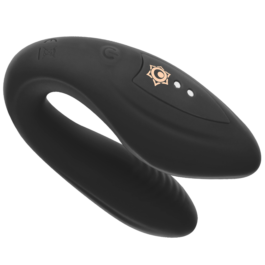 Vibratore per coppie Kama con telecomando – Aqua – RITHUAL