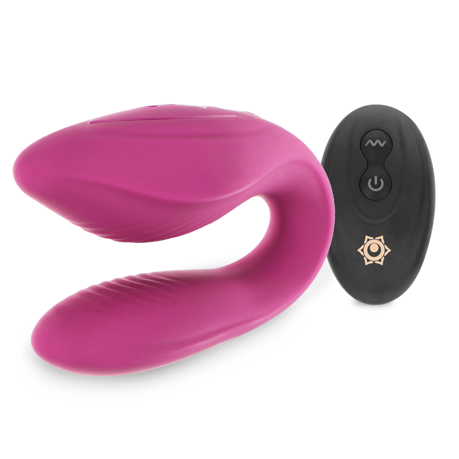 Vibratore per coppie Kama con telecomando – Aqua – RITHUAL