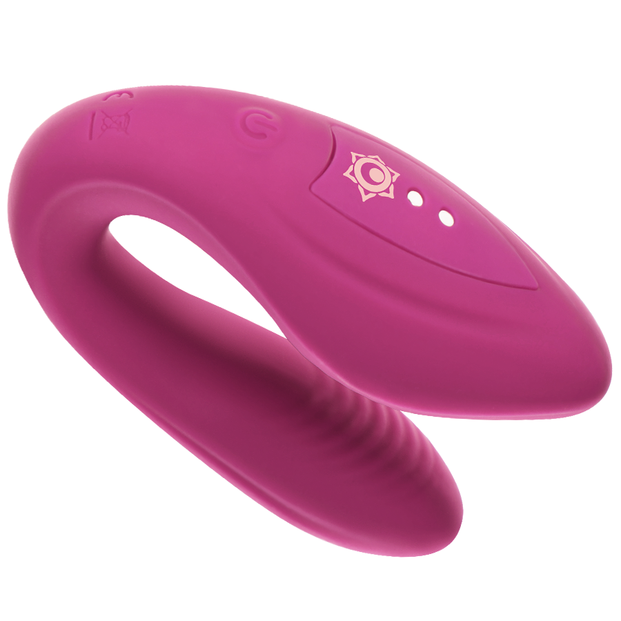 Vibratore per coppie Kama con telecomando – Aqua – RITHUAL