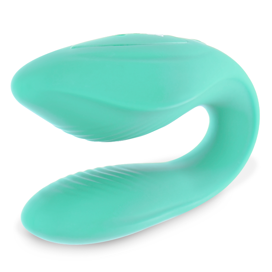Vibratore per coppie Kama con telecomando – Aqua – RITHUAL