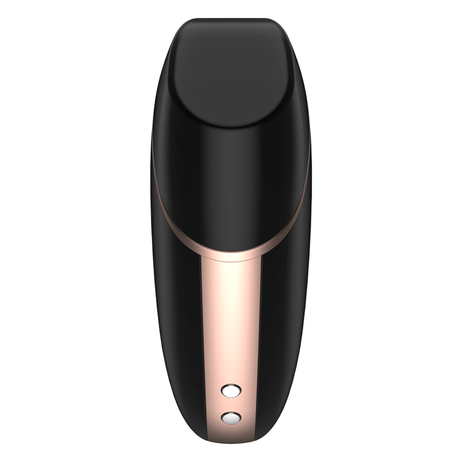 SATISFYER - STIMOLATORE E VIBRATORE A IMPULSI D'ARIA TRIANGOLO AMOROSA BIANCO