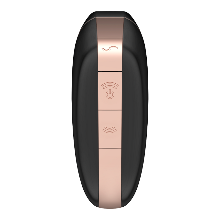 SATISFYER - STIMOLATORE E VIBRATORE A IMPULSI D'ARIA TRIANGOLO AMOROSA BIANCO