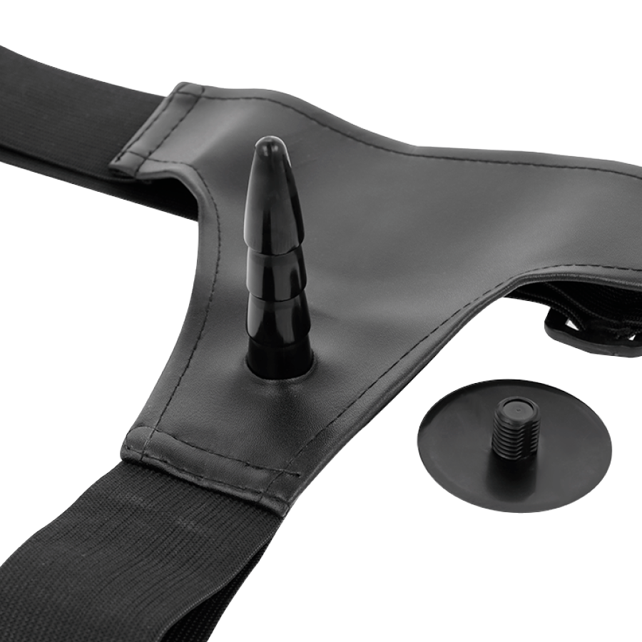 Set di imbracature realistiche Jackson Strap-On - 19,8 cm x 4,2 cm - Harness Attraction