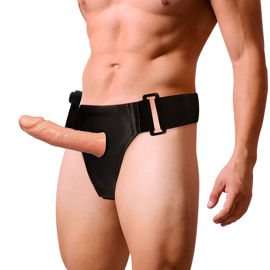 IMBRACATURA DI ATTRAZIONE - RNES HOLLOW BENNY CON VIBRATORE 15 CM -O- 4,5 CM