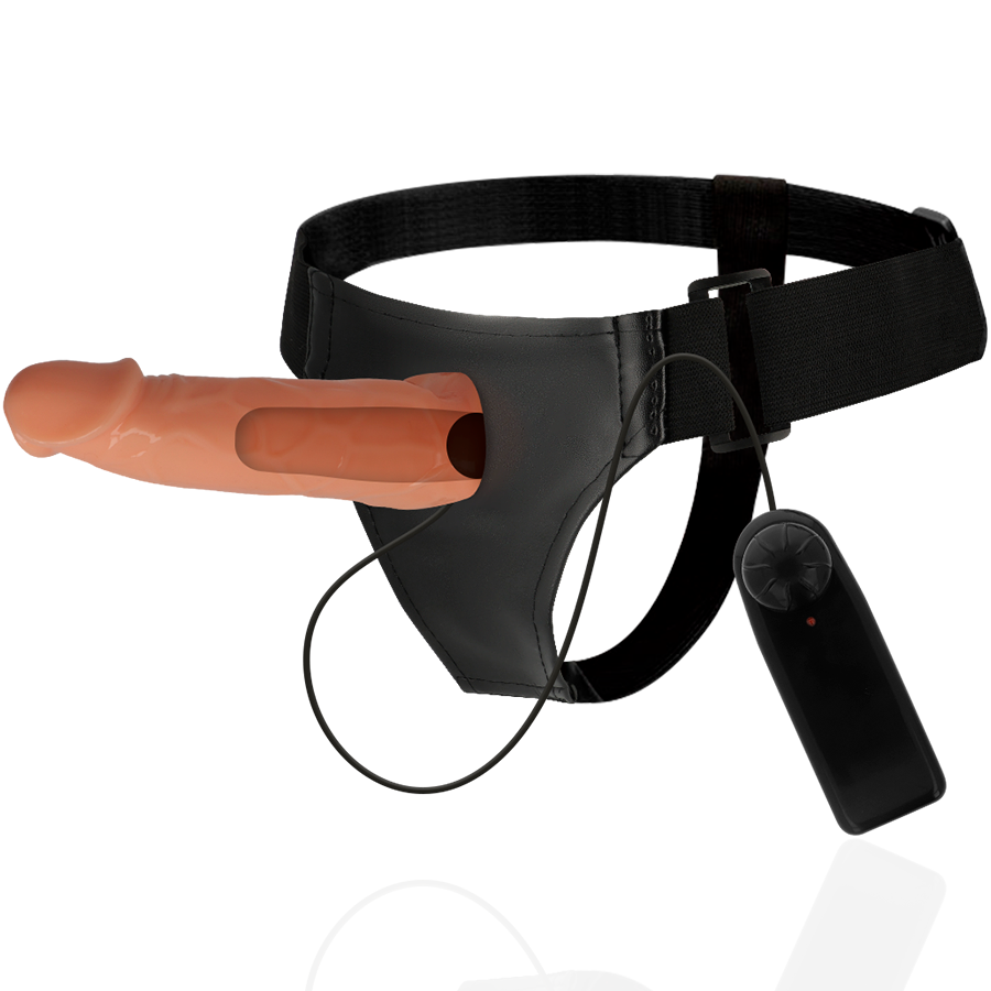 IMBRACATURA DI ATTRAZIONE - WILLIAN HOLLOW RNES CON VIBRATORE 17 CM -O- 4,5 CM