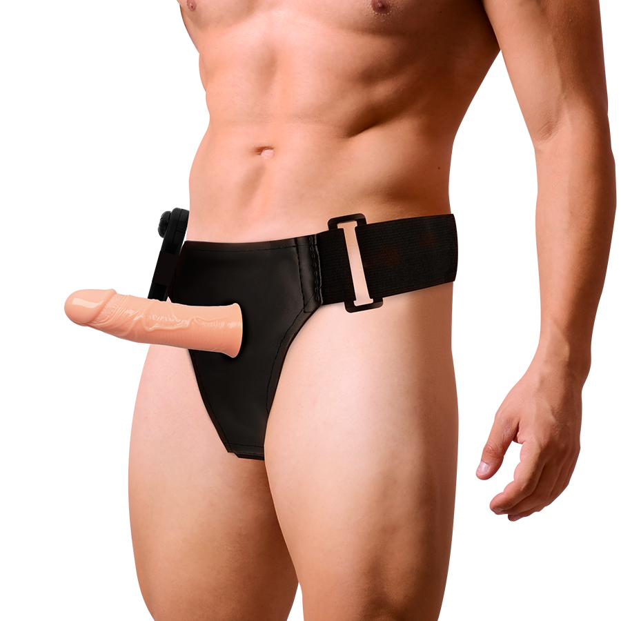 IMBRACATURA DI ATTRAZIONE - GREGORY HOLLOW RNES CON VIBRATORE 16,5 CM -O- 4,3 CM