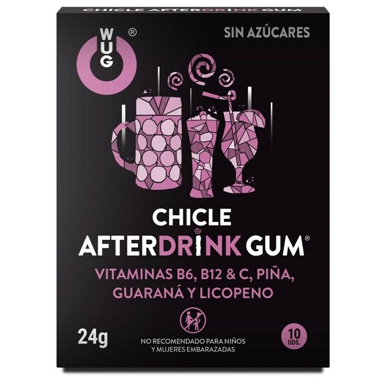 WUG GUM - DOPO SBRONZA 10 UNITÀ