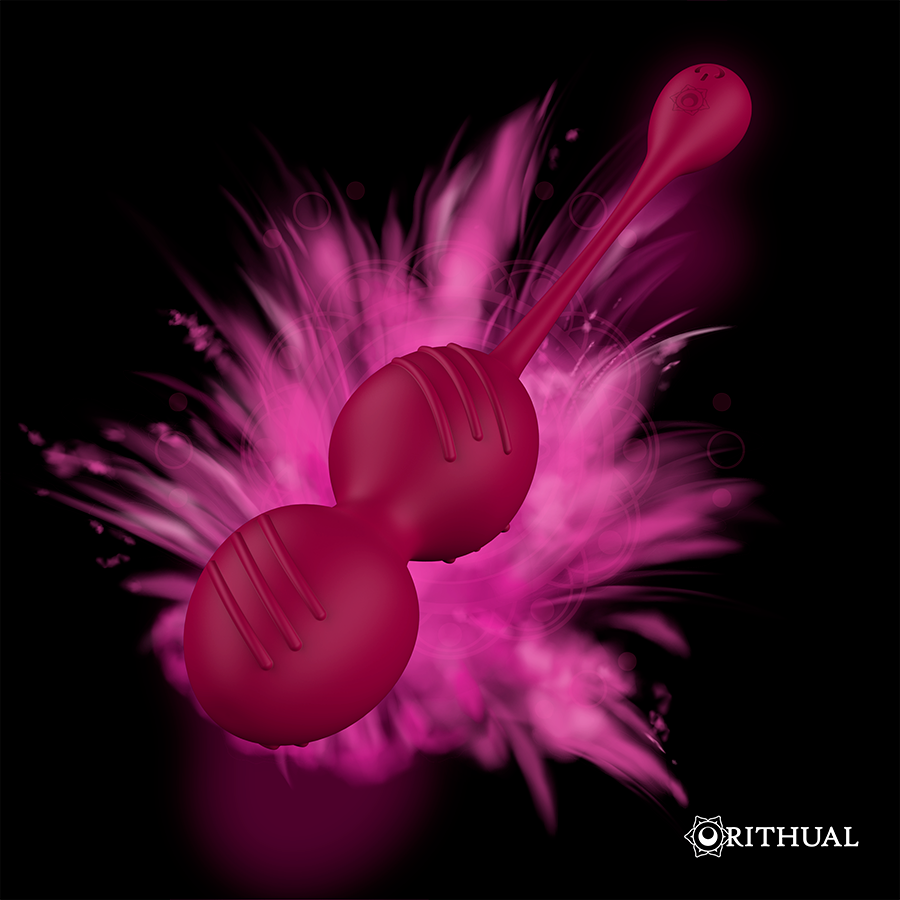 RITHUAL - NISHA PALLINE DI KEGEL VIBRANTI RICARICABILI ORCHIDEA