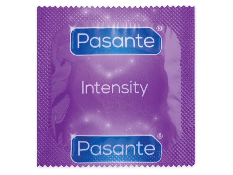 Preservativi Ribs and Dots Intensity 52 mm 12 unità – PASANTE