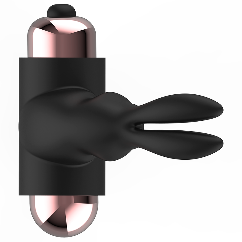 Anello vibrante per il pene nero/oro – 1 modalità – Coquette Chic Desire