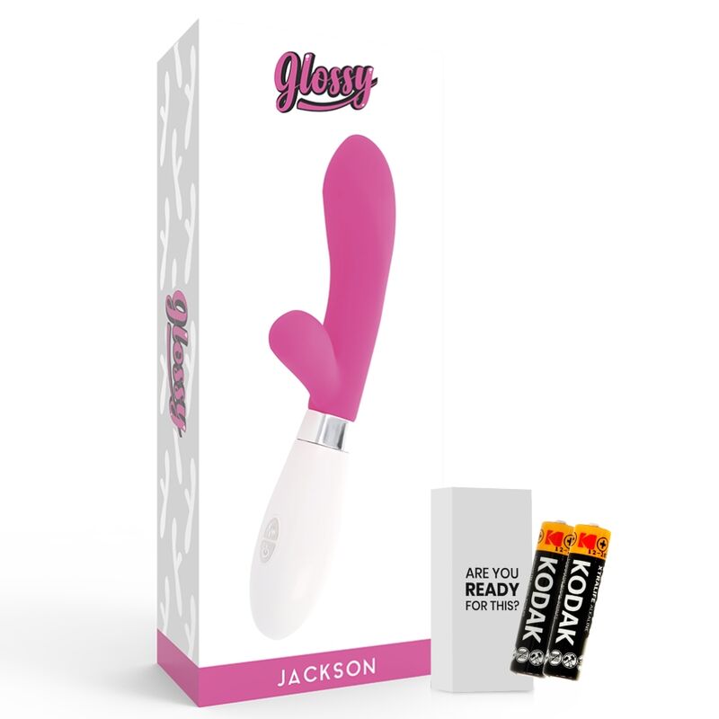 Vibratore Jackson Rabbit Rosa – Doppio Motore da 12 cm, 10 Modalità