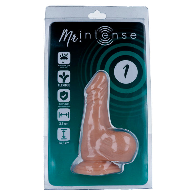 Dildo realistico 14,6 cm x 3,5 cm – Ventosa