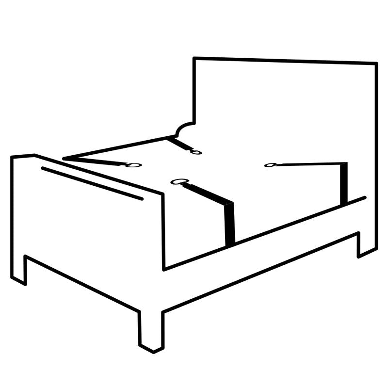 DARKNESS - SET CRAVATTE PER LETTO