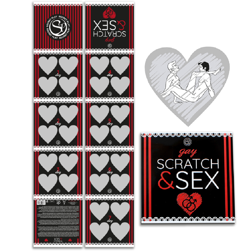 SECRETPLAY - GIOCO DI GRATTA E SESSO PER COPPIE GAY (ES/EN/FR/PT/DE)