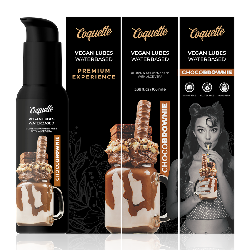 COQUETTE CHIC DESIRE - ESPERIENZA PREMIUM 100ML LUBRIFICANTI VEGANI CHOCOBROWNIE